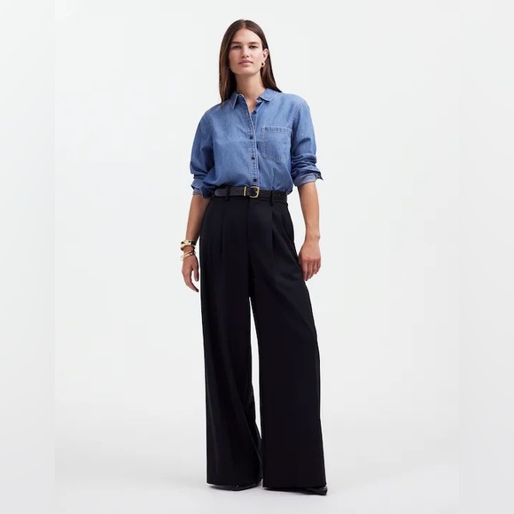 Madewell Pants - Madewell The Harlow Superwide-Leg Trouser